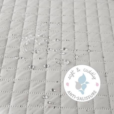 Tapis de Parc Bébé roba Style - Gris Argenté - Rembourrage Latéral Sécurisé GRIS 3 - vertbaudet enfant 