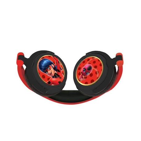 Casque stéréo enfant pliable et ajustable Miraculous - LEXIBOOK ROUGE 2 - vertbaudet enfant 