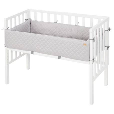 Berceau Cododo ROBA Style 2 en 1 + Matelas - Tour de lit et Barrière - Blanc BLANC 4 - vertbaudet enfant 