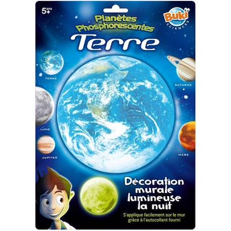 Planètes phosphorescentes : La Terre BLEU 1 - vertbaudet enfant 