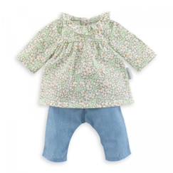 -Ensemble Blouse et Pantalon Casual pour Poupon 36 cm - Corolle - Rose - Mixte - A partir de 3 ans