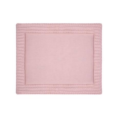 Tapis de parc - KINDSGUT - Rose - 100% coton - 130x100x4cm ROSE 1 - vertbaudet enfant 