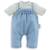 Corolle - Mon Grand Poupon - Overall & Blouse Babypop 36 cm - Mixte - Enfant - Bleu BLEU 1 - vertbaudet enfant 