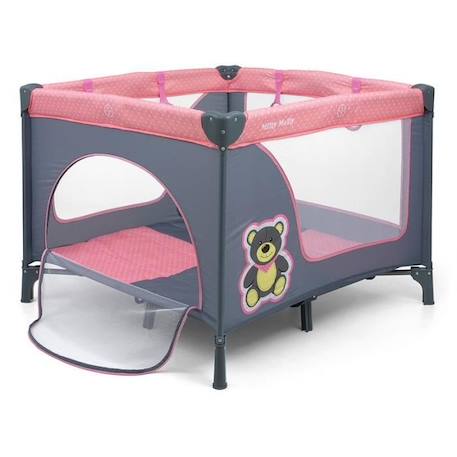 Parc Milly Mally Fun Pink Bear - MILLY MALLY - Parc pour Bébé - Rose - Mixte - 0 mois - Naissance - Préférable ROSE 1 - vertbaudet enfant 