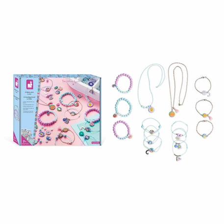 Kit de création de bijoux astro pour enfants - JANOD - Les Ateliers Bijoux - 14 bijoux à créer - Dès 7 ans BLEU 4 - vertbaudet enfant 