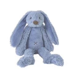 -Peluche Lapin Richie bleu - HAPPY HORSE - 38 cm - Pour Enfant - Intérieur