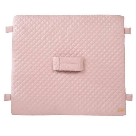 ROBA Matelas à Langer roba Style avec Ceinture de Maintien - 85 x 75 cm - Imperméable et Doux - Rose / Mauve ROSE 1 - vertbaudet enfant 