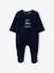 Lot de 2 dors-bien bébé en velours BASICS bleu nuit 3 - vertbaudet enfant 