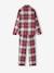 Pyjama enfant en flanelle collection capsule 'Happy Family' carreaux rouge 6 - vertbaudet enfant 