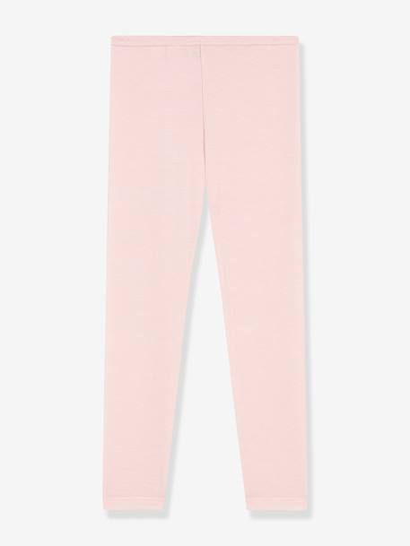 Legging en laine et coton PETIT BATEAU rose 2 - vertbaudet enfant 