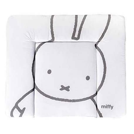 ROBA Matelas à Langer Doux 'miffy®' 85x75 cm - Revêtu de PU - Nettoyable BLANC 2 - vertbaudet enfant 