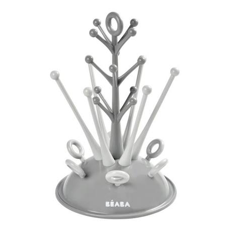 BEABA, Egoutte Biberons arbre, gris GRIS 1 - vertbaudet enfant 