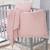 Coffret Bébé Bio 'Lil Planet' - ROBA - Linge de Lit + Drap Housse + Couverture - Rose ROSE 2 - vertbaudet enfant 