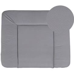 Puériculture-Matelas, accessoires de lange-Matelas à Langer Doux Dotty - ROBA - 85x75 cm - Coton et Polyester - Gris et Blanc