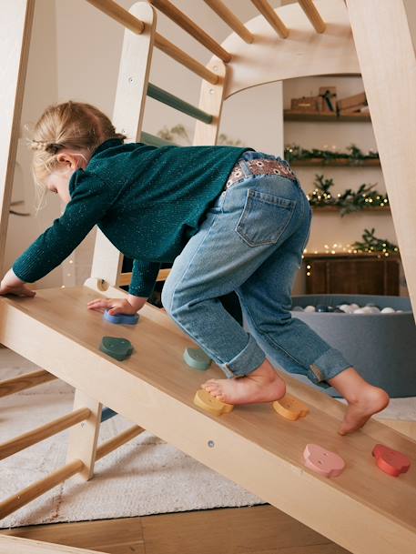 Parcours de motricité intérieur en bois FSC® bois 7 - vertbaudet enfant 