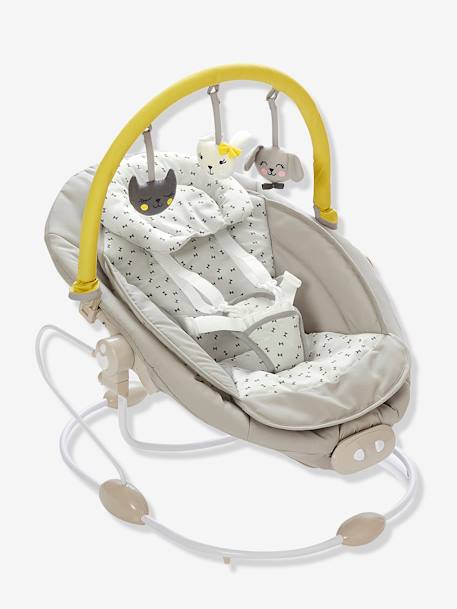 Balancelle avec arche de jeux Babyswing vertbaudet gris 2 - vertbaudet enfant 