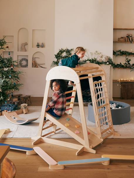 Parcours de motricité intérieur en bois FSC® bois 6 - vertbaudet enfant 