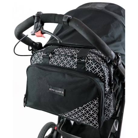 Sac à langer BABY ON BOARD SIMPLY STAR NOIR 4 - vertbaudet enfant 