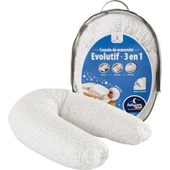 -Babysom - Coussin de maternité Evolutif "3 en 1" : Grossesse - Allaitement - Éveil de Bébé | Oreiller Confort + 1 Housse OFFERTE