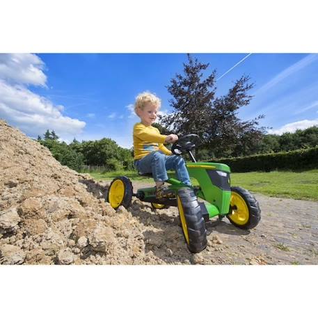 Kart à pédales BERG Buzzy John Deere - Jaune/Orange - Pour Enfant de 2 à 5 ans JAUNE 3 - vertbaudet enfant 