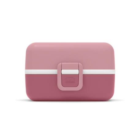 Lunch Box Enfant - Boîte Repas et/ou Goûter 3 Compartiments - Idéal Ecole/Parc - Sans BPA - MB Tresor Rose Blush - MONBENTO ROSE 2 - vertbaudet enfant 