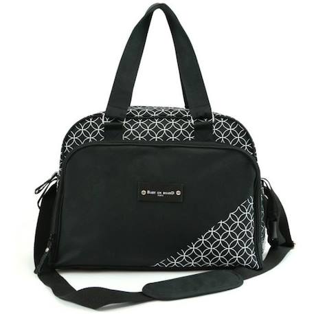 Sac à langer BABY ON BOARD SIMPLY STAR NOIR 1 - vertbaudet enfant 