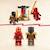 LEGO® NINJAGO 71789 Le Combat en Voiture et en Moto de Kai et Ras, Jouet Enfants Dès 4 Ans ROUGE 5 - vertbaudet enfant 
