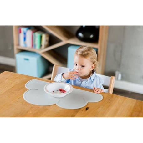 Set de table en forme de nuage en silicone - taupe MARRON 3 - vertbaudet enfant 