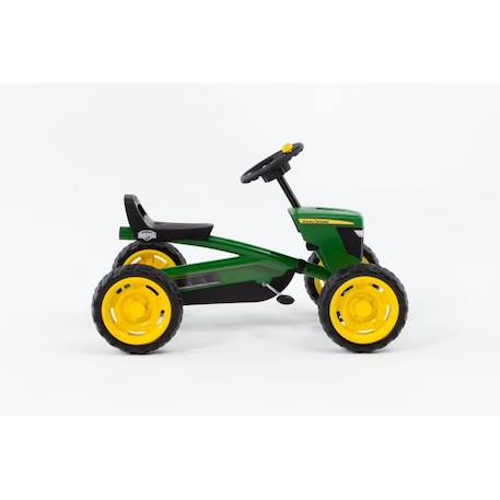 Kart à pédales BERG Buzzy John Deere - Jaune/Orange - Pour Enfant de 2 à 5 ans JAUNE 2 - vertbaudet enfant 