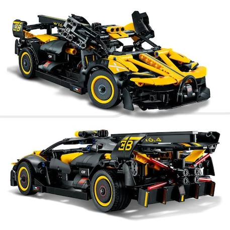 LEGO® Technic 42151 Le Bolide Bugatti, Jouet de Voiture, de Course, Maquette à Construire BLANC 4 - vertbaudet enfant 