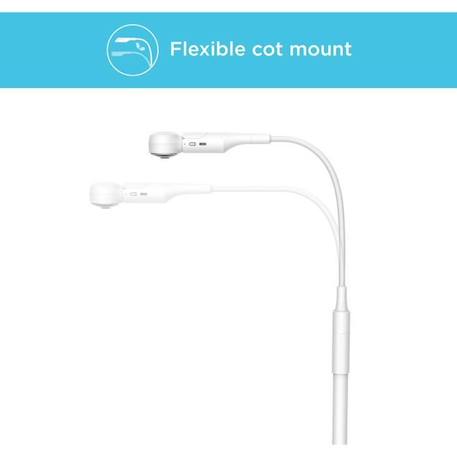 Ecoute bébé VM 65 CONNECT 2EN1 WIFI SUR TEL + VIDEO ECRAN 5'' avec pied LIT 'VISION GRAND ANGLE ' -Temperature - T-Walkie BLANC 4 - vertbaudet enfant 