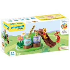 PLAYMOBIL 1.2.3 71317 Winnie l'ourson et Tigrou avec jardin d'abeilles - Disney  - vertbaudet enfant