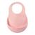 Béaba Repas Bavoir Silicone Vieux Rose ROSE 2 - vertbaudet enfant 