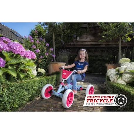Kart à pédales Buzzy Bloom - BERG - Jaune - 4 roues - Pour enfants de 2 à 5 ans ROSE 2 - vertbaudet enfant 