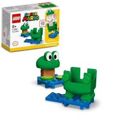 Jouet-Jeux d'imagination-LEGO® 71392 Super Mario Pack de Puissance Mario Grenouille, Jouet à Collectionner, Cadeau pour Garçons et Filles