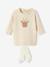 Ensemble de Noël bébé robe en tricot motif renne + collant écru 1 - vertbaudet enfant 