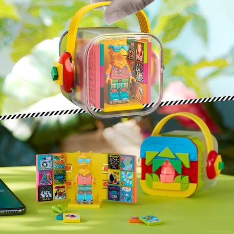 LEGO® 43105 VIDIYO™ Party Llama BeatBox Créateur de Clip Vidéo Musique, Jouet Musical avec Lama, Appli Set de Réalité Augmentée ORANGE 3 - vertbaudet enfant 