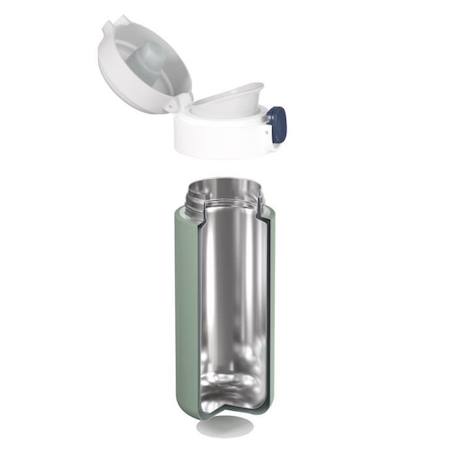 Gourde Isotherme MONBENTO - MB Pop Vert Natural - 360ml - Garde au Chaud/Froid jusqu'à 12h BLANC 4 - vertbaudet enfant 