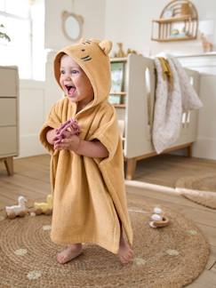 Poncho de bain bébé avec coton recyclé personnalisable Animaux  - vertbaudet enfant