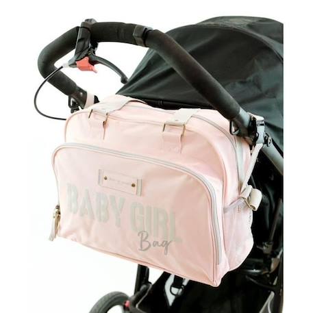 Sac à langer BABY ON BOARD SIMPLY BABYBAG - Rose ROSE 5 - vertbaudet enfant 