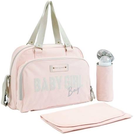 Sac à langer BABY ON BOARD SIMPLY BABYBAG - Rose ROSE 1 - vertbaudet enfant 