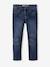 Jean droit MorphologiK indestructible LARGE 'waterless' garçon denim brut 1 - vertbaudet enfant 