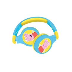 Jouet-Multimédia-Casque Peppa Pig Bluetooth® et Filaire pour enfants - LEXIBOOK - Volume limité à 85 dB