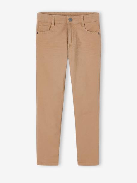 Pantalon droit indestructible garçon beige+BLEU+vert 4 - vertbaudet enfant 