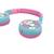 Casque Licorne 2 en 1 Bluetooth® et Filaire confortable et pliable pour enfants avec limitation de son ROSE 2 - vertbaudet enfant 