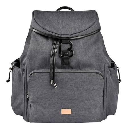 BÉABA Sac Vancouver, Sac à dos à langer, Dark Grey GRIS 1 - vertbaudet enfant 