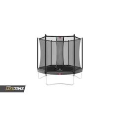 Jouet-Jeux de plein air-Jeux de jardin-Trampoline BERG Favorit Regular 270 Grey + Filet de Securite Comfort