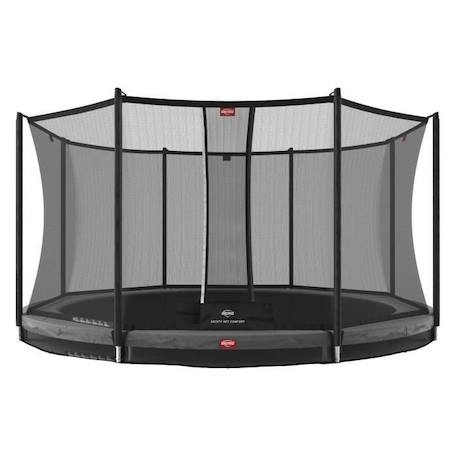 BERG - Favorit InGround Trampoline d'extérieur rond 380cm GRIS 1 - vertbaudet enfant 