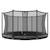 BERG - Favorit InGround Trampoline d'extérieur rond 380cm GRIS 1 - vertbaudet enfant 