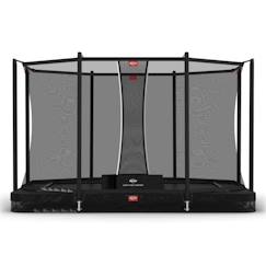 -BERG - Trampoline Ultim Favorit InGround 330 Black + Safety Net Comfort